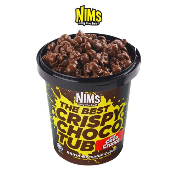 Socola Sữa Nims giòn tan chảy Hạt khuyết Mini Coco Crunch Ly 250g
