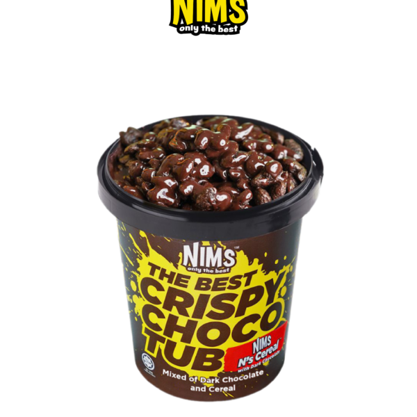 Socola Đen Nims giòn tan chảy Hạt chữ N Cereal Ly 250g